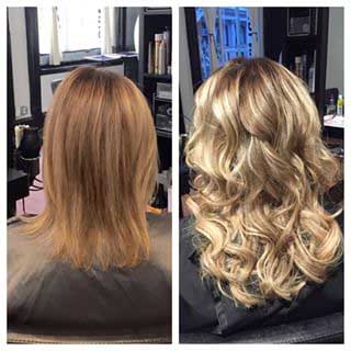 Great Lengths extensions styling